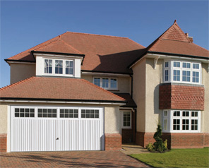 Large up and Over Garage Door